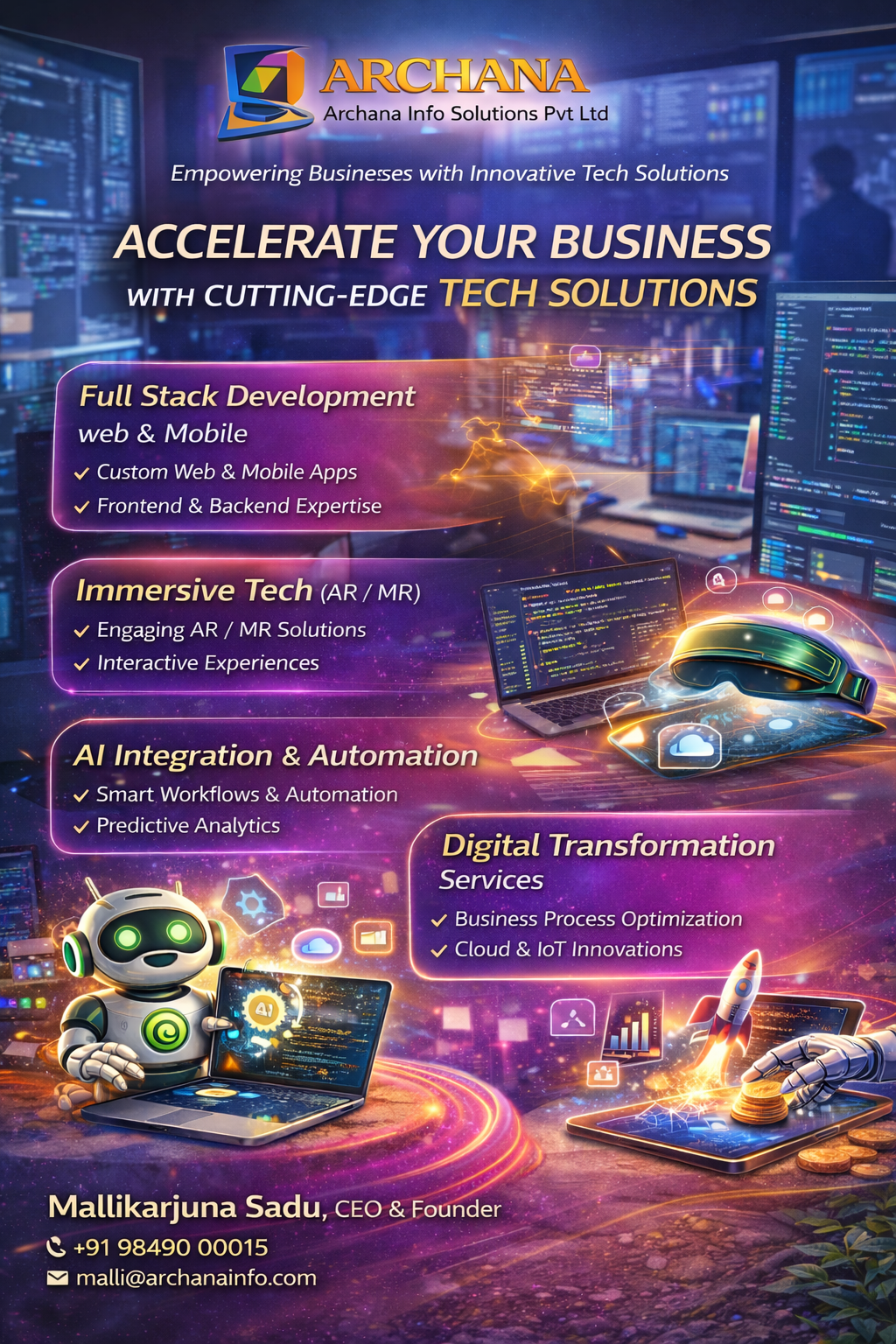 AI Solutions by Archana Info Solutions