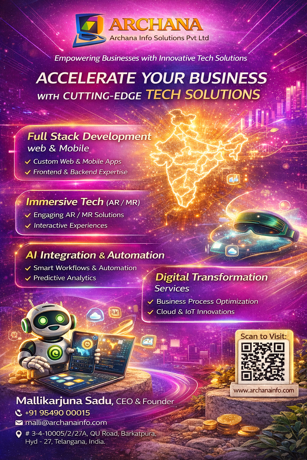 Accelerate Your Business with Archana Info Solutions