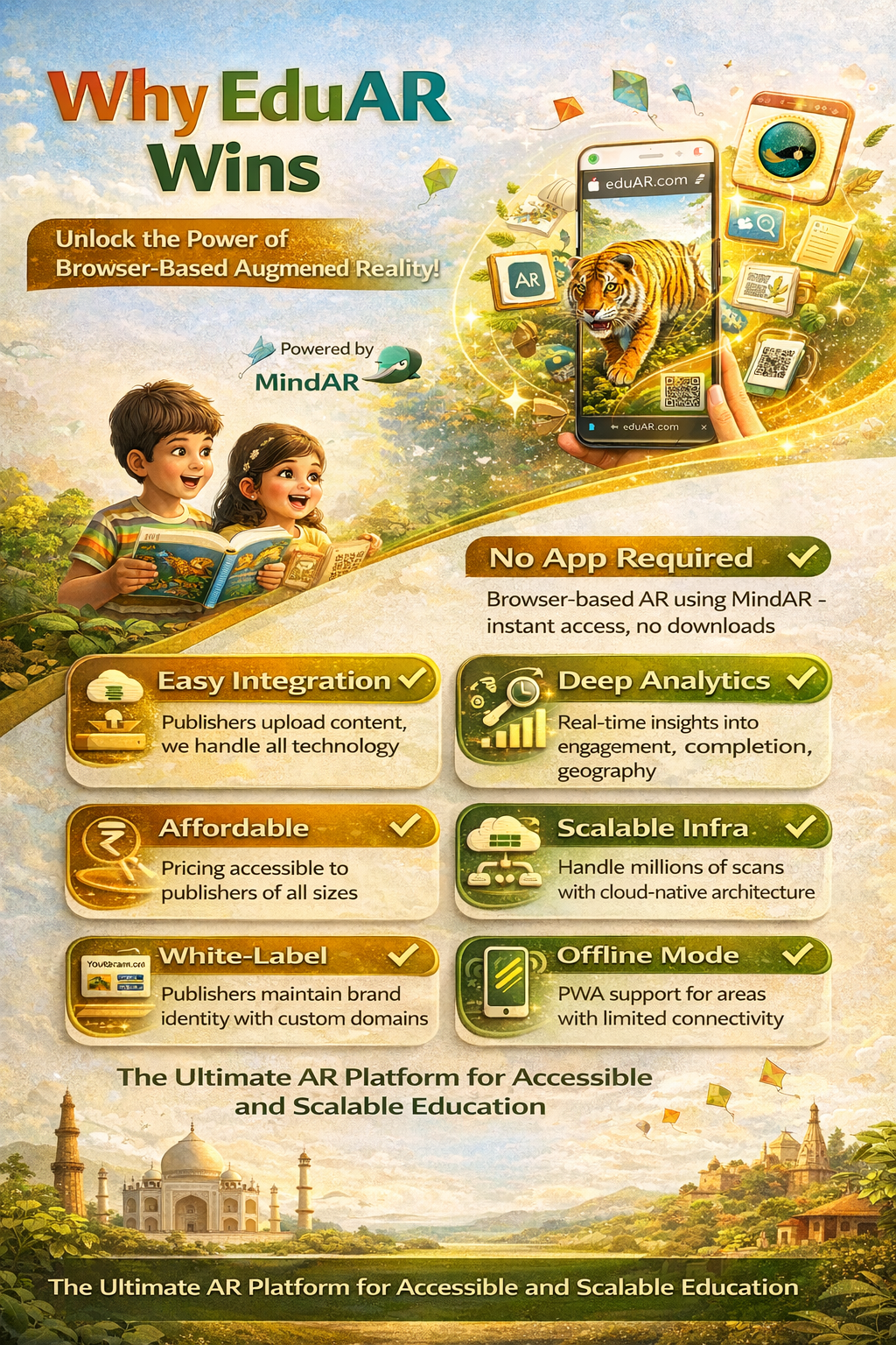 Why EduAR Wins - Browser-Based AR for Education